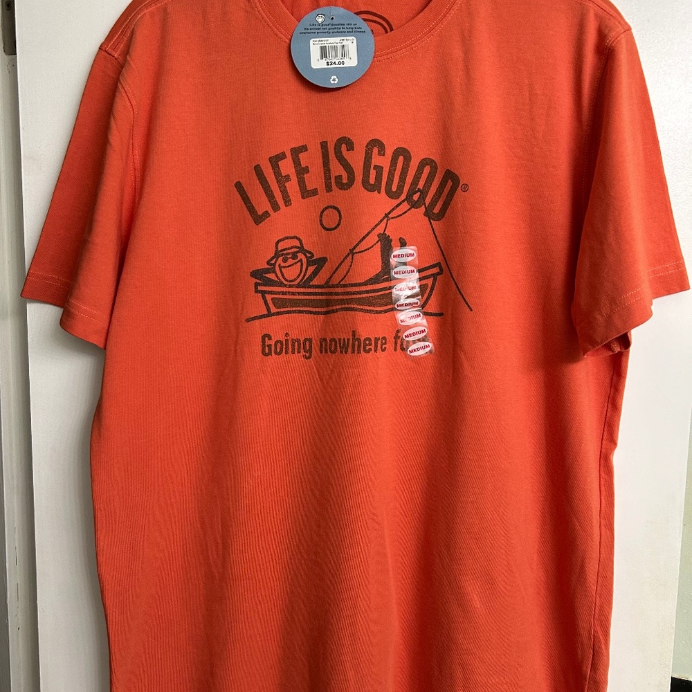 Life Is Good t-shirt